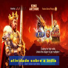 atividade sobre a india